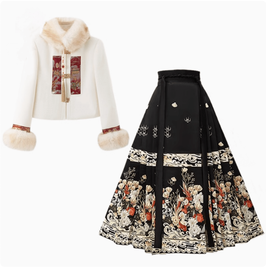 Chinese Modern Hanfu New Year Xmas - Jianxi Hanfu