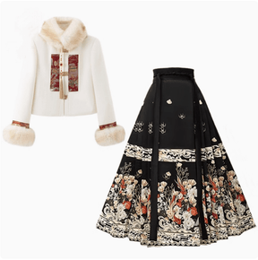 Chinese Modern Hanfu New Year Xmas - Jianxi Hanfu
