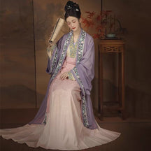 Chinese Song Dynasty pink clothing Hanfu -  Jianxi Hanfu