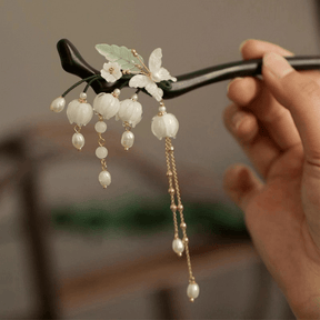 Chinese style ancient style lily of the valley Hanfu hairpin - Jianxi Hanfu