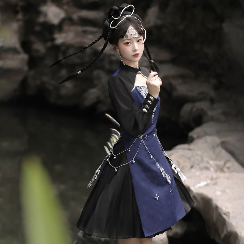 new chinese style qi lolita dresses summer skirt - Jianxi Hanfu