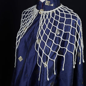 Chinese style women's hanfu yunjian tang dynasty ruqun pearl qipao cloud collar - Jianxi Hanfu
