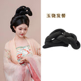Chinese song dynasty Women's Hanfu Accessories Black wig Hair - Jianxi Hanfu