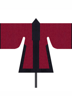 chinese ming dynasty men's red taoist robe - Jianxi Hanfu