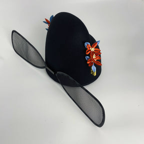 chinese ming dynasty men's black hanfu cap wushamao - Jianxi Hanfu