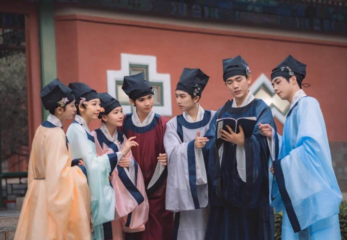 song dynasty men's cloth shoes lanshan robe - Jianxi Hanfu