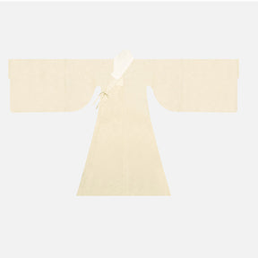 chinese ming dynasty yellow taoist hanfu robe - Jianxi Hanfu