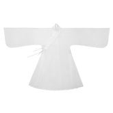 chinese style white hanfu inner wear robe - Jianxi Hanfu