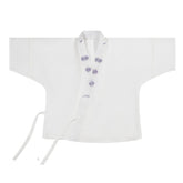 chinese style plus size white shirt - Jianxi Hanfu