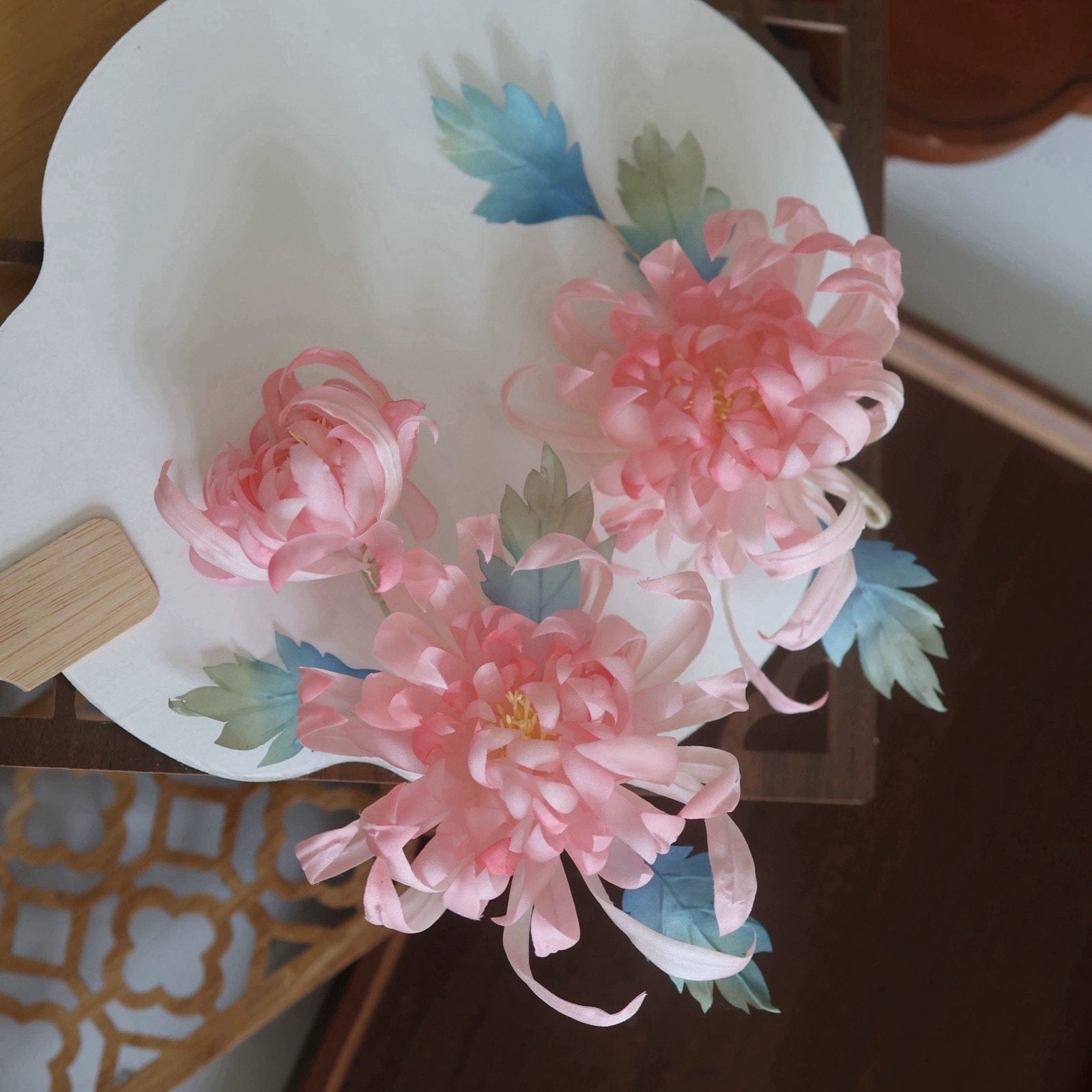 chinese song dynasty women's hair accessories juhua hairpin - Jianxi Hanfu