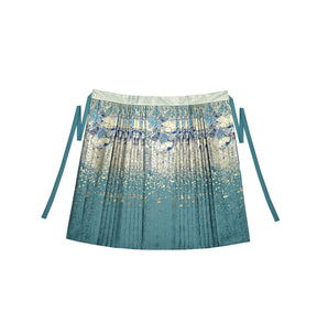 green hanfu dress mamian skirt women's clothing-Jianxi Hanfu