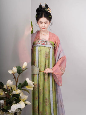qixiong ruqun girls dress-Jianxi Hanfu
