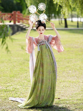 qixiong ruqun girls hanfu-Jianxi Hanfu