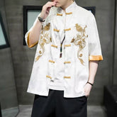 Dragon Tang Suit Summer Clothes - Jianxi Hanfu
