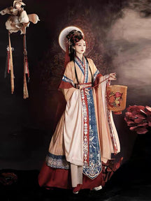 wei jin dynasty girls' hanfu dress_jianxi Hanfu