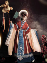 wei jin girls' hanfu dress_jianxi Hanfu