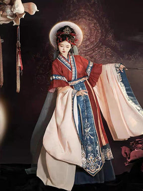 chinese wei jin girls' hanfu dress_jianxi Hanfu