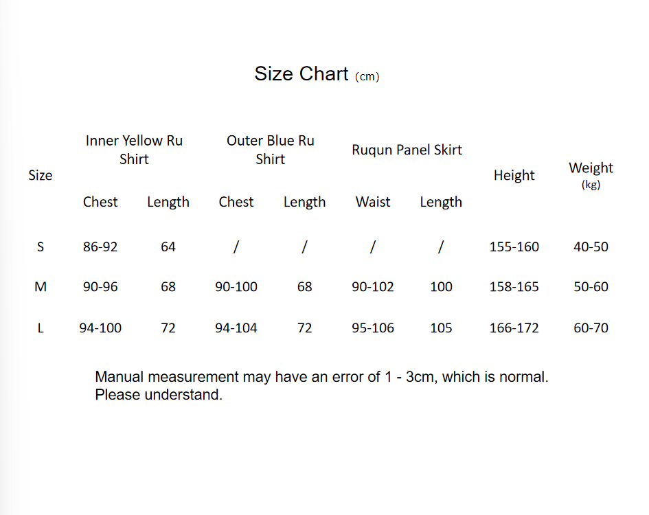 women's yellow ru shirt northern wei dynasty clothing- Jianxi Hanfu