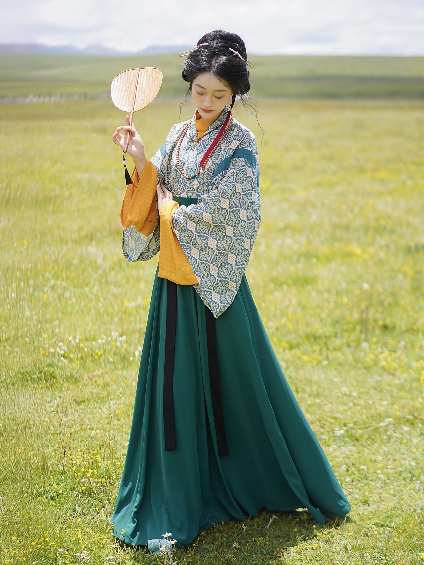 women's hanfu dress shirt northern wei dynasty clothing- Jianxi Hanfu