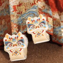 chinese hanfu shoes yellow shoes-Jianxi Hanfu