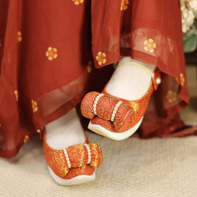 female shoes chinese shoes song dynasty cloth shoes-Jianxi Hanfu