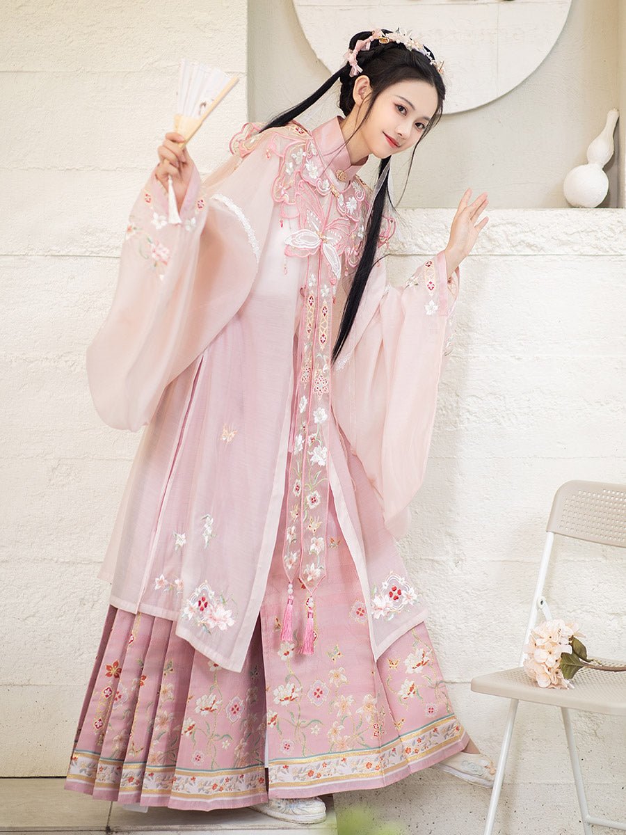 mamian skirt chinese clothing hanfu dress-Jianxi Hanfu