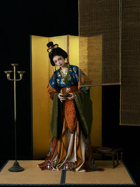 white ruqun dress wei jin dynasty hanfu clothing - Jianxi Hanfu