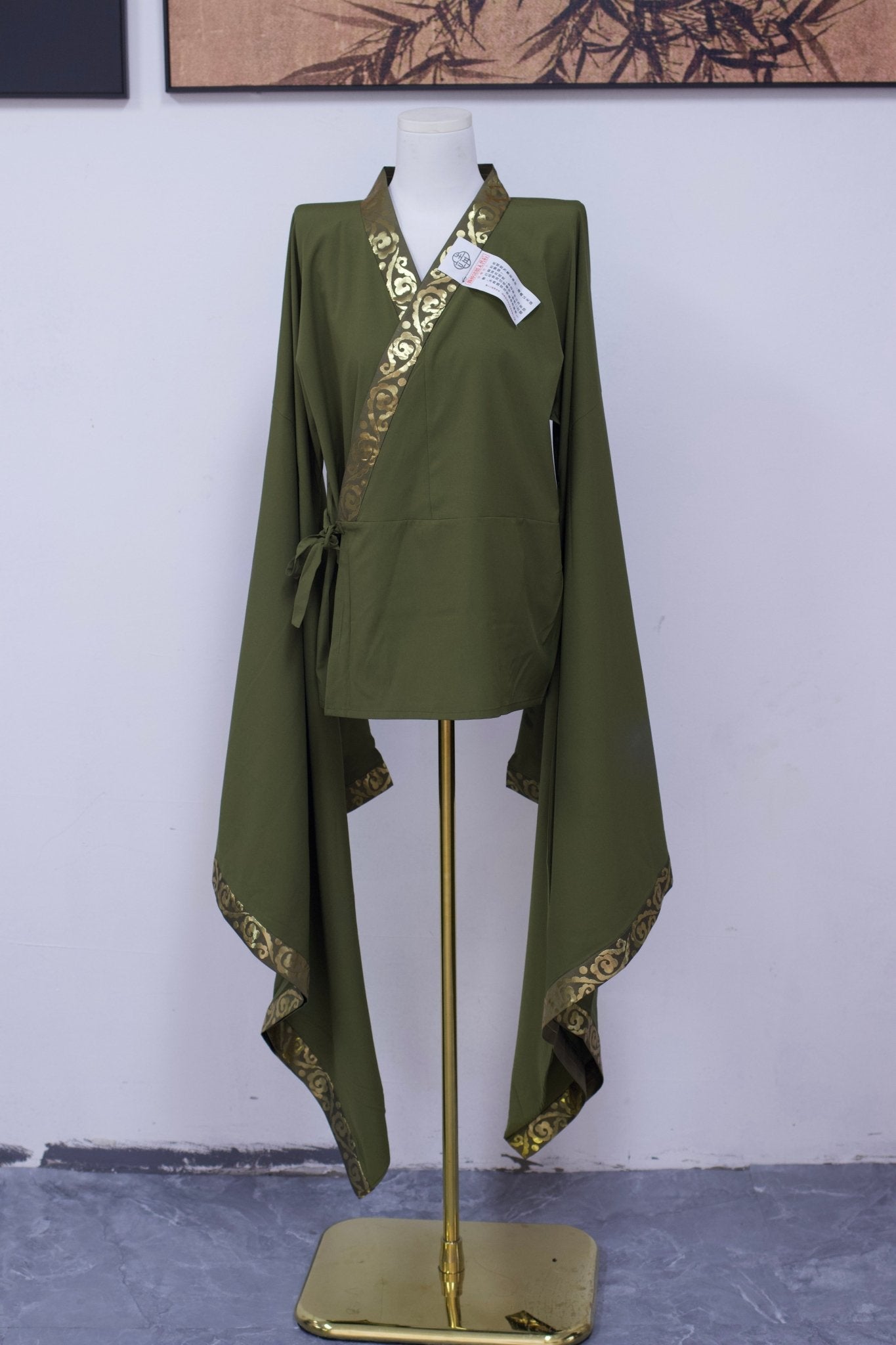 northern wei dnasty clothing women's green ru shirt - Jianxi Hanfu