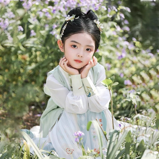 Girls' Song Dynasty Hanfu - Jianxi Hanfu