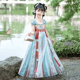 Girls' Tang Dynasty Hanfu Ruqun - Zhong Xia - Jianxi Hanfu