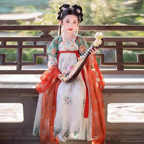 Girls' Tang Dynasty Hanfu - Yi Chang An - Jianxi Hanfu