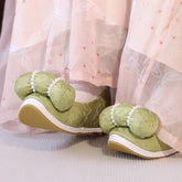 green shoes chinese women's hanfu shoes -Jianxi Hanfu