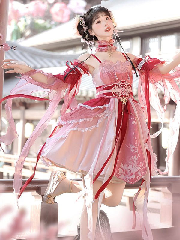 chinese style women's hanfu qi lolita dresses - Jianxi Hanfu