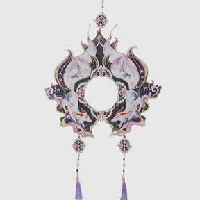 purple Embroidered Yunjian Fox - Jianxi Hanfu