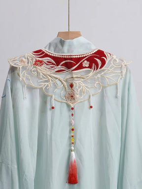 Hanfu Mamian Skirt Yunjian Wedding - Tassel - Jianxi Hanfu