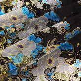 High - end Hanfu Mamian Skirt - Lan Die Mi Jing - Jianxi Hanfu