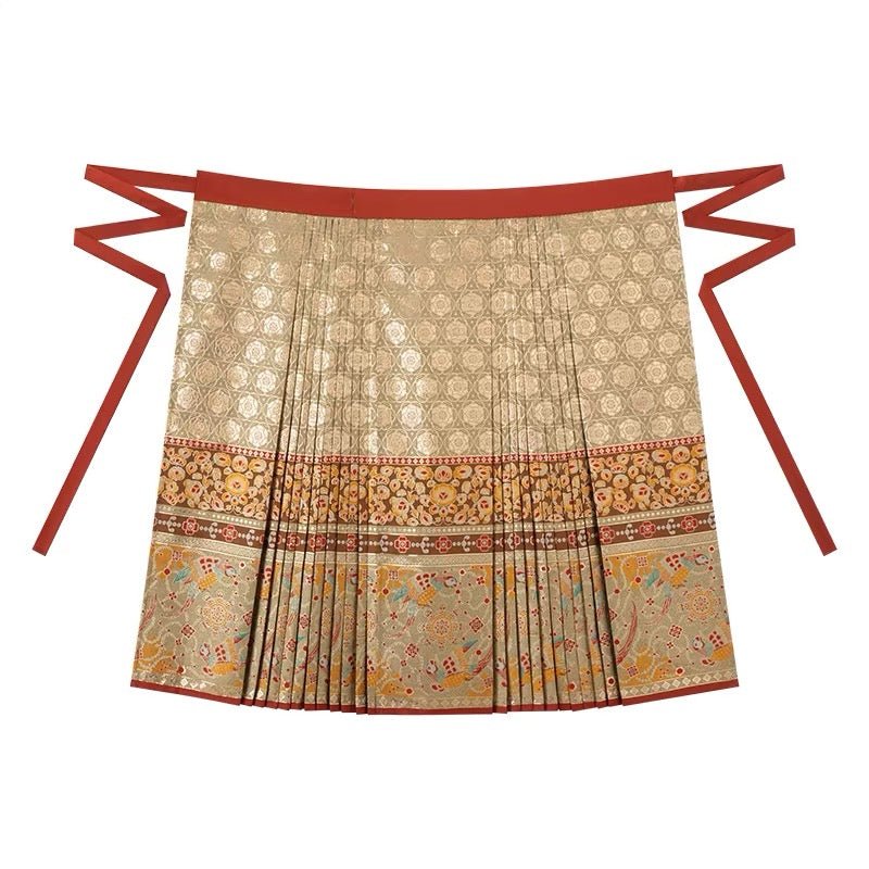 High - end Hanfu Mamian Skirt - Man Di Jin - Jianxi Hanfu