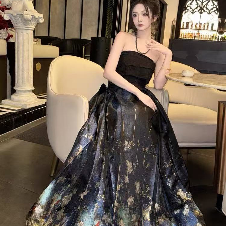 High - end Hanfu Mamian Skirt - Qing Ran - Jianxi Hanfu