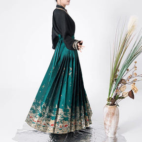 High - end Hanfu Mamian Skirt - Rui He - Jianxi Hanfu