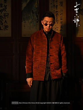 chinese costume men's hanfu tang suit - Jianxi Hanfu