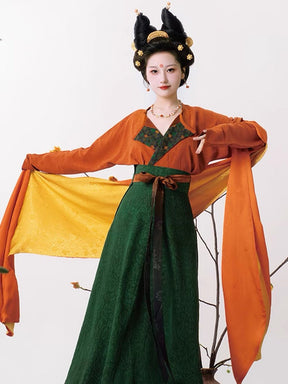 tang dynasty clothing qixiong ruqun -Jianxi Hanfu