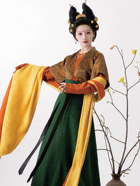girls dress tang dynasty clothing ruqun -Jianxi Hanfu