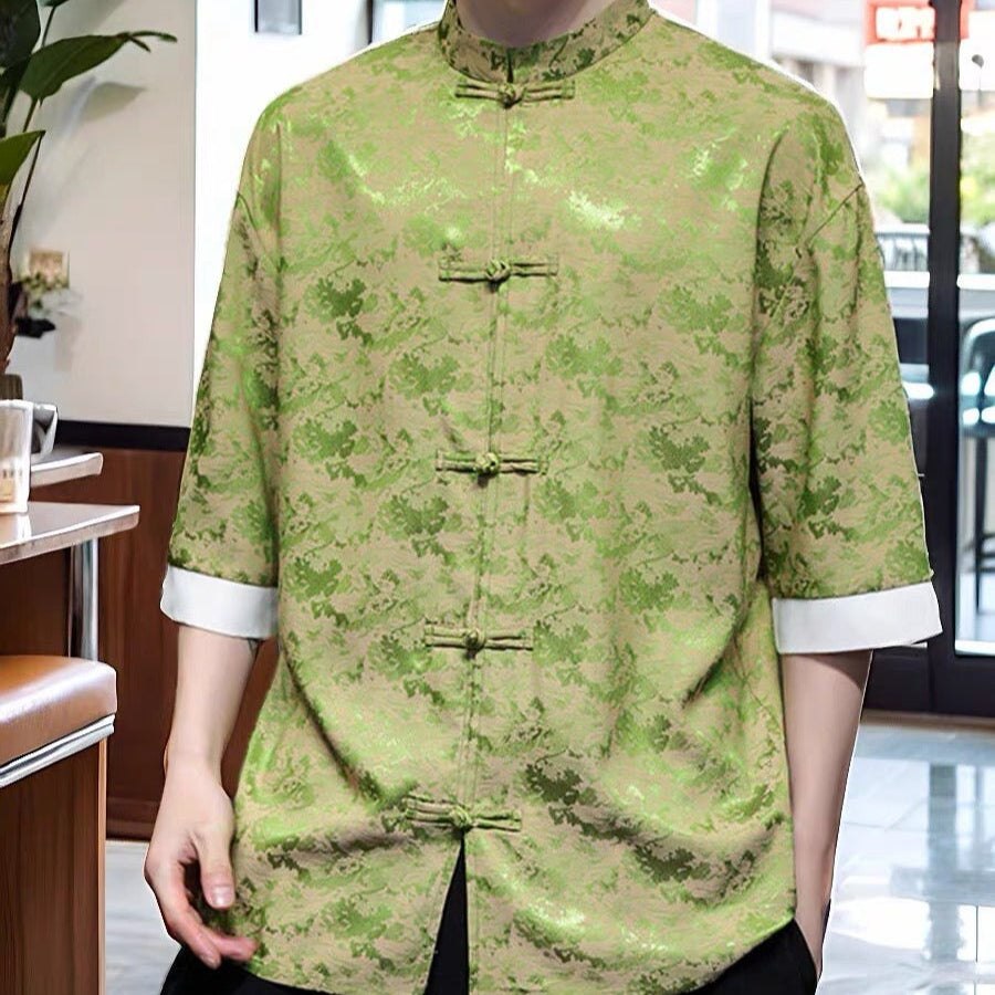 chinese tang suit summer shirt-Jianxi Hanfu