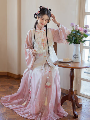 girls hanfu dress women's clothing-Jianxi Hanfu