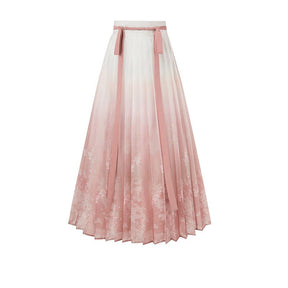pink  hanfu dress women's clothing-Jianxi Hanfu