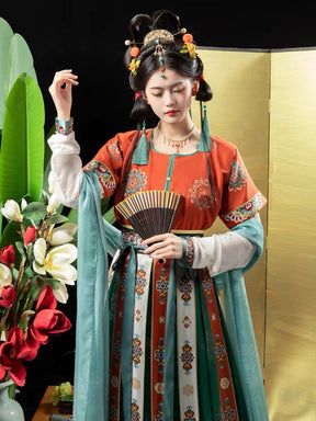 qiyao ruqun tang dynasty -Jianxi Hanfu