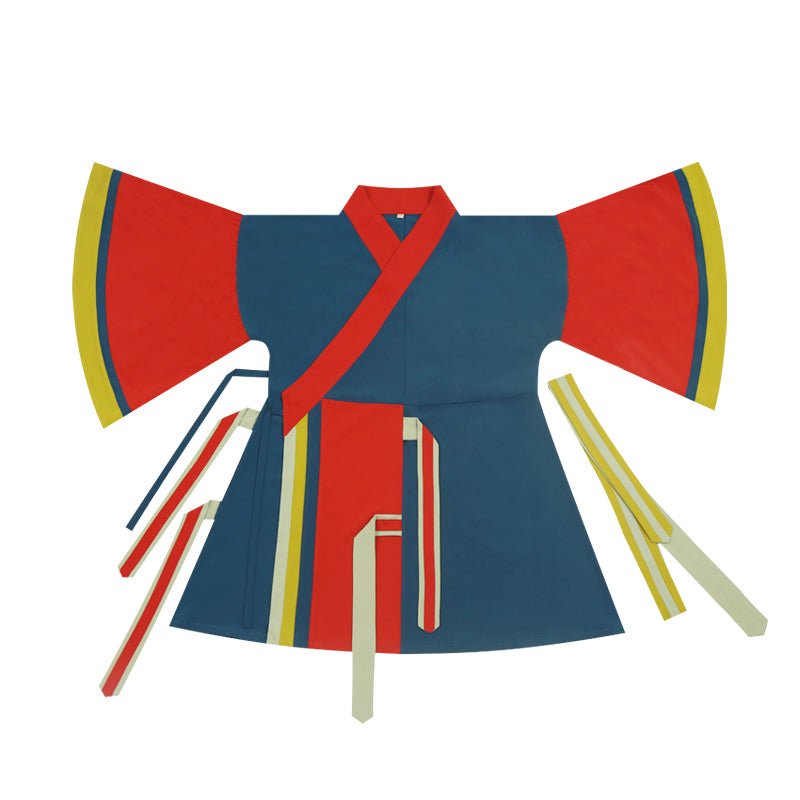 red ru shirt chinese style women's hanfu jinru - Jianxi Hanfu