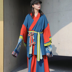 wei jin dynasties women's hanfu ru shirt - Jianxi Hanfu