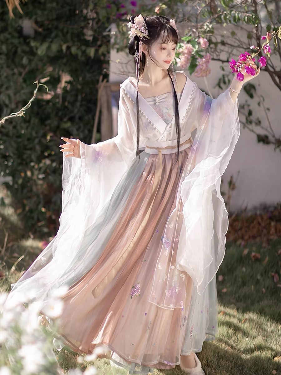 Wei and Jin Dynasty Clothing girls dress Poqun-Jianxi Hanfu