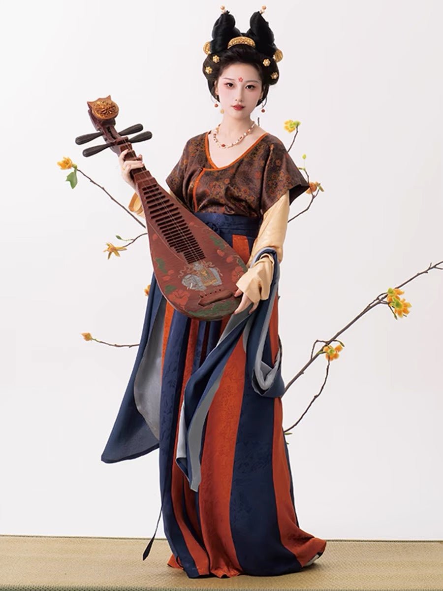  ruqun dress tang dynasty clothing-Jianxi Hanfu